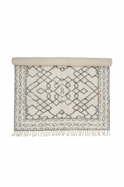 Bloomingville Bomulds- & Kludetæpper-Bomuldstæppe Jaqueline