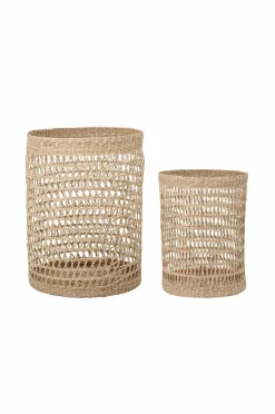 Bloomingville Kurve-Kurv med låg, sæt med 2