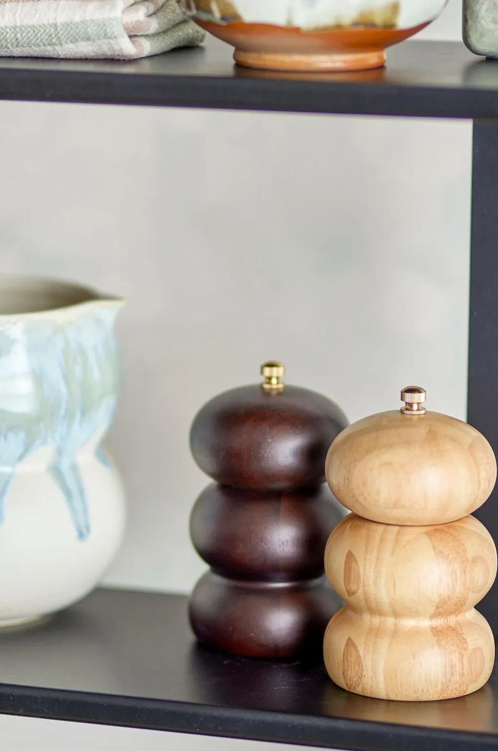 Bloomingville Husholdningsartikler-Marge Salt- og peberkværn, sæt med 2 stk.