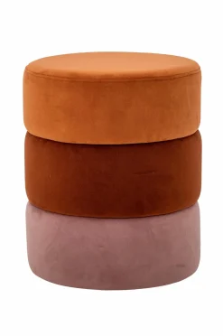 Bloomingville Puffer & Fodskamler-Puf Bilbao