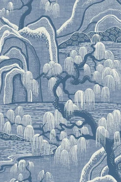 Boråstapeter Tapeter-Tapet Indigo Garden