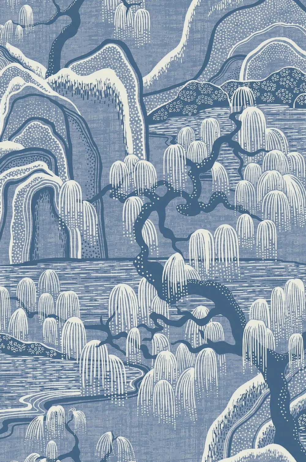 Boråstapeter Tapeter-Tapet Indigo Garden