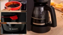 Bosch Kaffe- & Espressomaskiner-Kaffemaskine My Moment Svart Tka3m133 1200 W