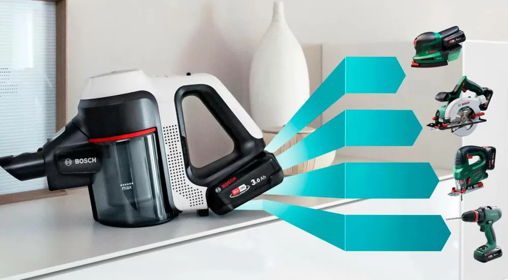 Bosch Husholdningselektronik-Skaftstøvsugere 18v Bbs711w