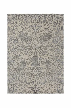 Brink & Campman Uldtæpper-Uldtæppe Pure Strawberry Thief Ink