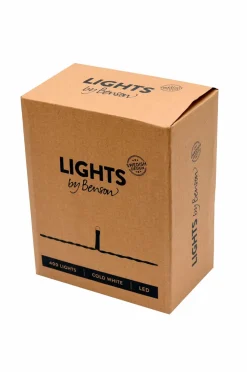by Benson Lyskæder-Lyskæde med 400 små LED-lys, indendørs/udendørs