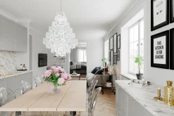 By Rydéns Krystallysekroner-Monarque loftlampe