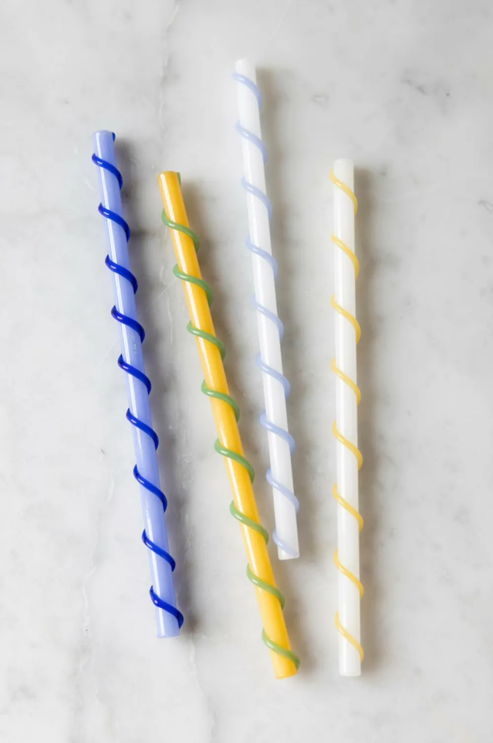 Byon Borddækning & Servering-Sugerør Celebrate lange 4stk/sæt