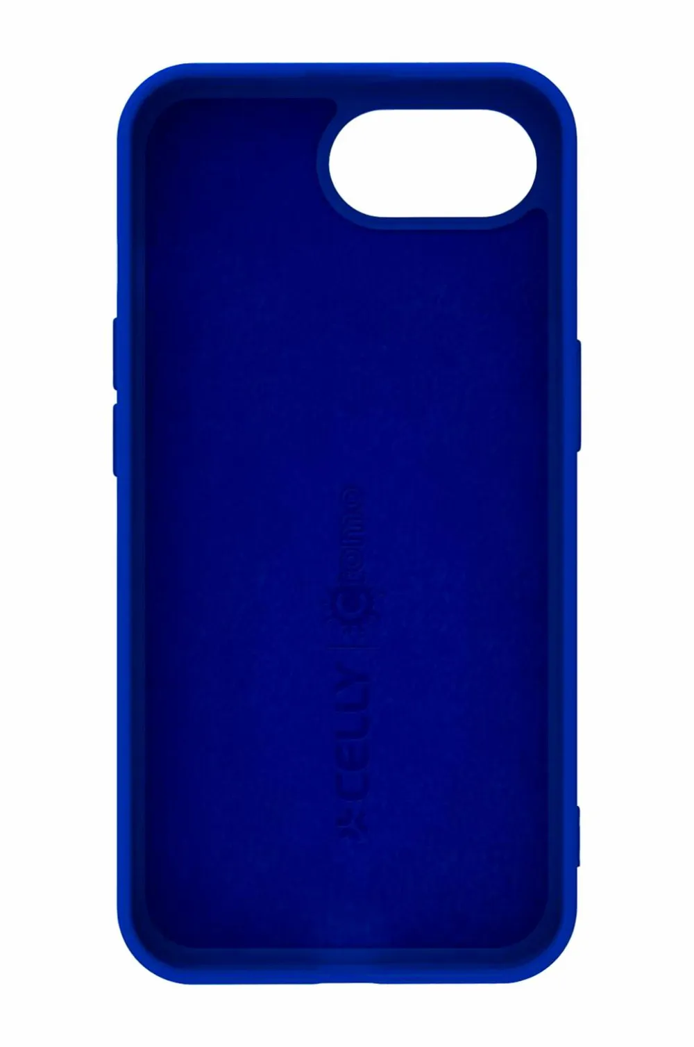 Celly Mobiltelefoner, Tablets & Tilbehør-Cromo Soft Rubber Case Iphone SE 4 Blue