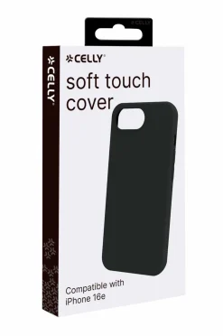 Celly Mobiltelefoner, Tablets & Tilbehør-Cromo Soft Rubber Case Iphone SE 4 Sort