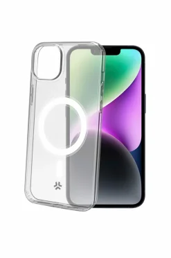 Celly Mobiltelefoner, Tablets & Tilbehør-Gelskinmag TPU Cover MagSafe-kompatibel Iphone 15