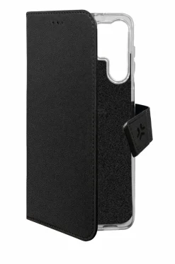 Celly Mobiltelefoner, Tablets & Tilbehør-Tegnebogetui Wally Wallet Case Galaxy S25 Ultra Sort