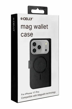 Celly Mobiltelefoner, Tablets & Tilbehør-Tegnebogetui Wallet Case Magsafe Iphone 17 Pro