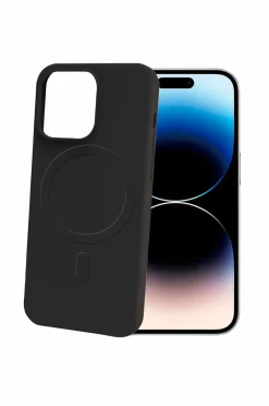 Celly Mobiltelefoner, Tablets & Tilbehør-Telefonskal Cromomag Magnetic Soft Rubber Case MagSafe iPhone 15 Pro