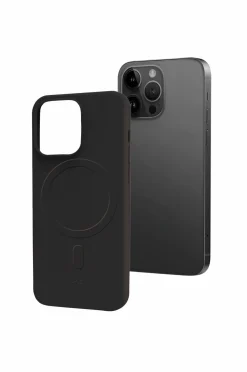 Celly Mobiltelefoner, Tablets & Tilbehør-Telefonskal Cromomag Magnetic Soft Rubber Case MagSafe iPhone 15 Pro