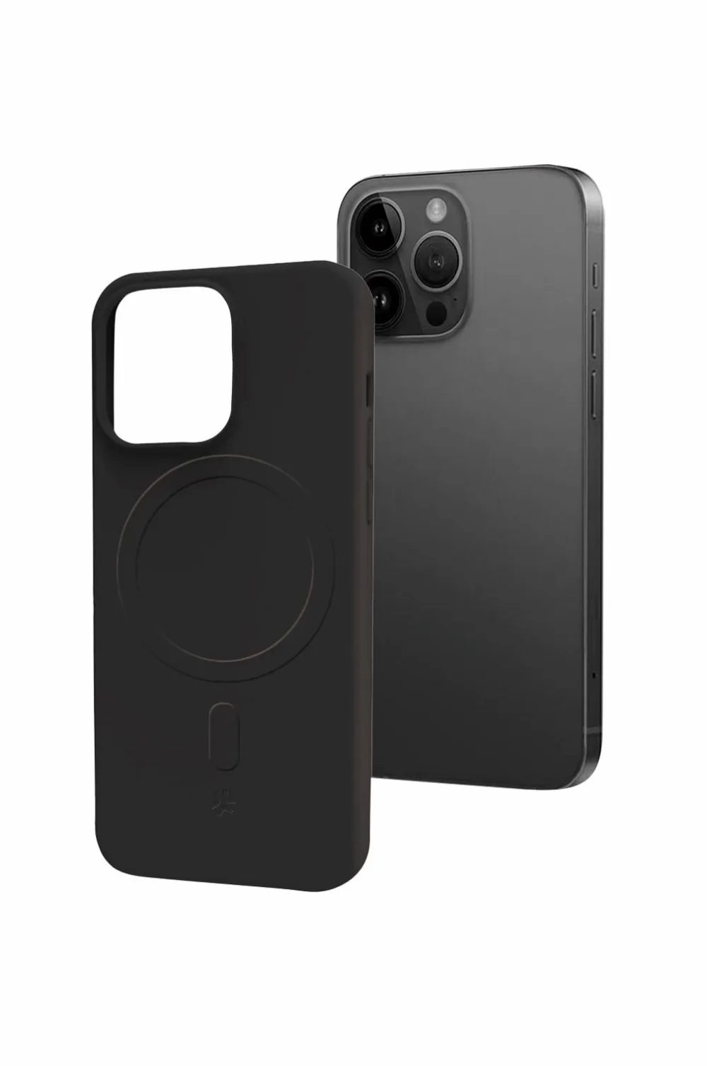 Celly Mobiltelefoner, Tablets & Tilbehør-Telefonskal Cromomag Magnetic Soft Rubber Case MagSafe iPhone 15 Pro