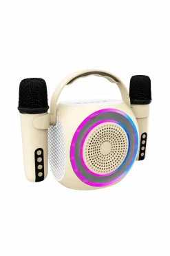 Celly Tv, Lyd & Det Smarte Hjem-Trådløs højttaler RGB + 2 trådløse Mikrofoner Partymic2