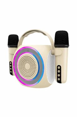 Celly Tv, Lyd & Det Smarte Hjem-Trådløs højttaler RGB + 2 trådløse Mikrofoner Partymic2