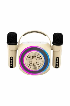 Celly Tv, Lyd & Det Smarte Hjem-Trådløs højttaler RGB + 2 trådløse Mikrofoner Partymic2