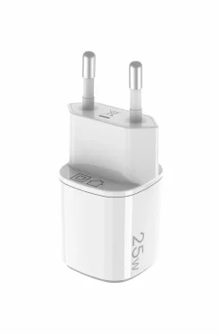 Celly Mobiltelefoner, Tablets & Tilbehør-Usb-oplader Gan 1 x Usb-a + 1 x Usb-c PD 25w