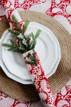 Chamois Bordtekstiler-Dug Big Paisley