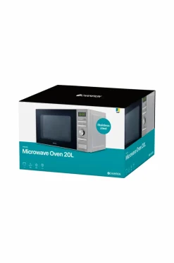 Champion Nordic Mikrobølgeovne-Mikrobølgeovn 20 liter 700W, Rustfri
