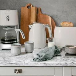 Champion Nordic Kaffe- & Espressomaskiner-Morgenmadsserie Pakke Creme White