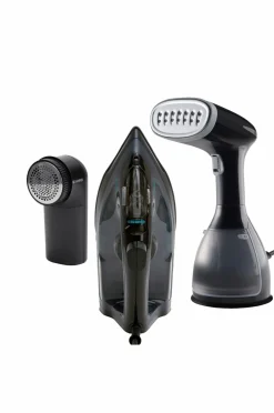 Champion Nordic Husholdningselektronik-Tøjplejepakke - strygejern + damper + fnugfjerner