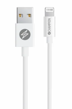 Champion Nordic Mobiltelefoner, Tablets & Tilbehør-USB-A til Lightning-kabel 2 m