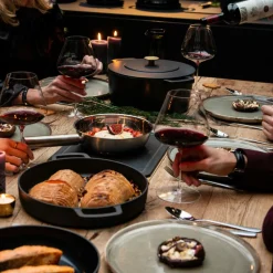 Combekk Pander & Gryder-Støbejernsgryde 24 cm sort