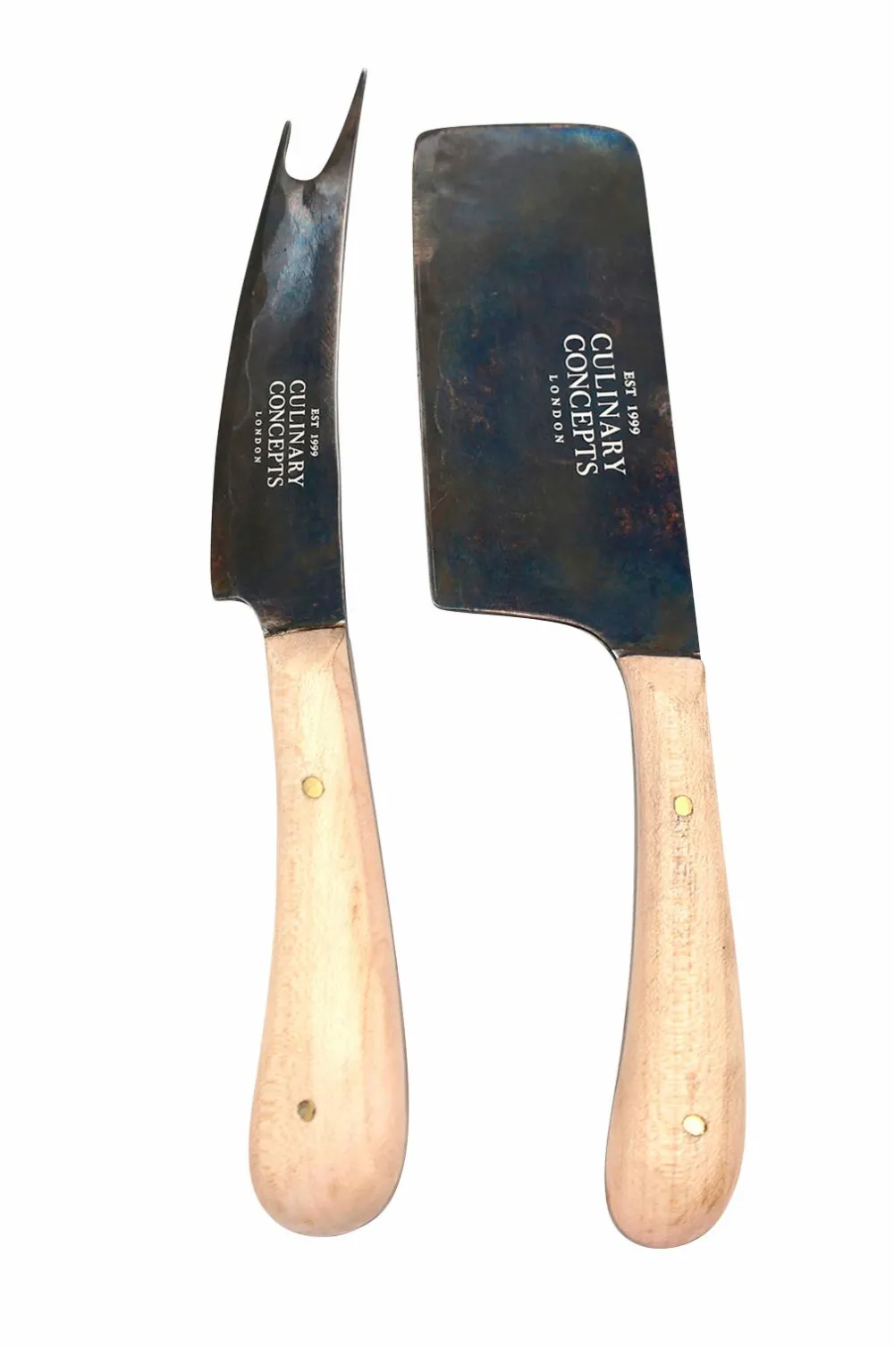 Culinary Concepts London Husholdningsartikler-Blonde Oak Sæt med to ostebestik