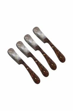 Culinary Concepts London Husholdningsartikler-Coconut Wood Sæt med fire smørknive/spredere