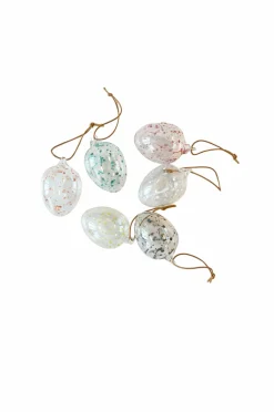 Cult Design Påskepynt-Glasæg Stänk 6-pak