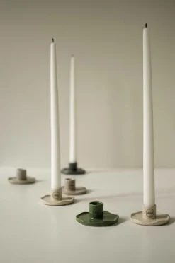 DBKD Lysestager & Lanterner-Lysestage Wave Candle