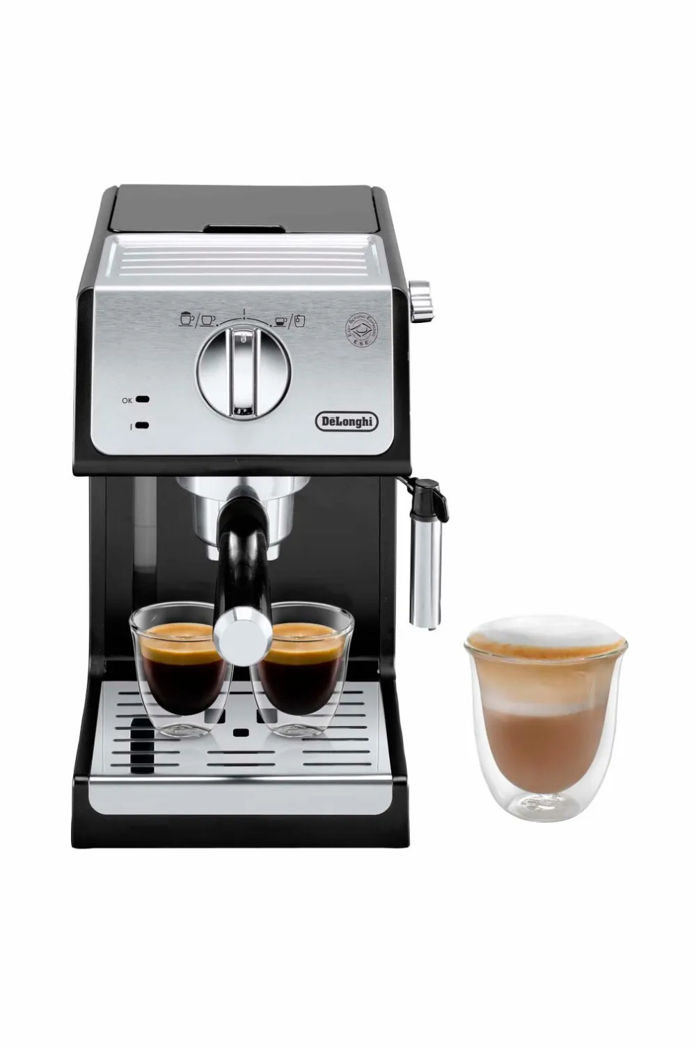 Delonghi Kaffe- & Espressomaskiner-Espressomaskine Ecp33.21.bk Active Line
