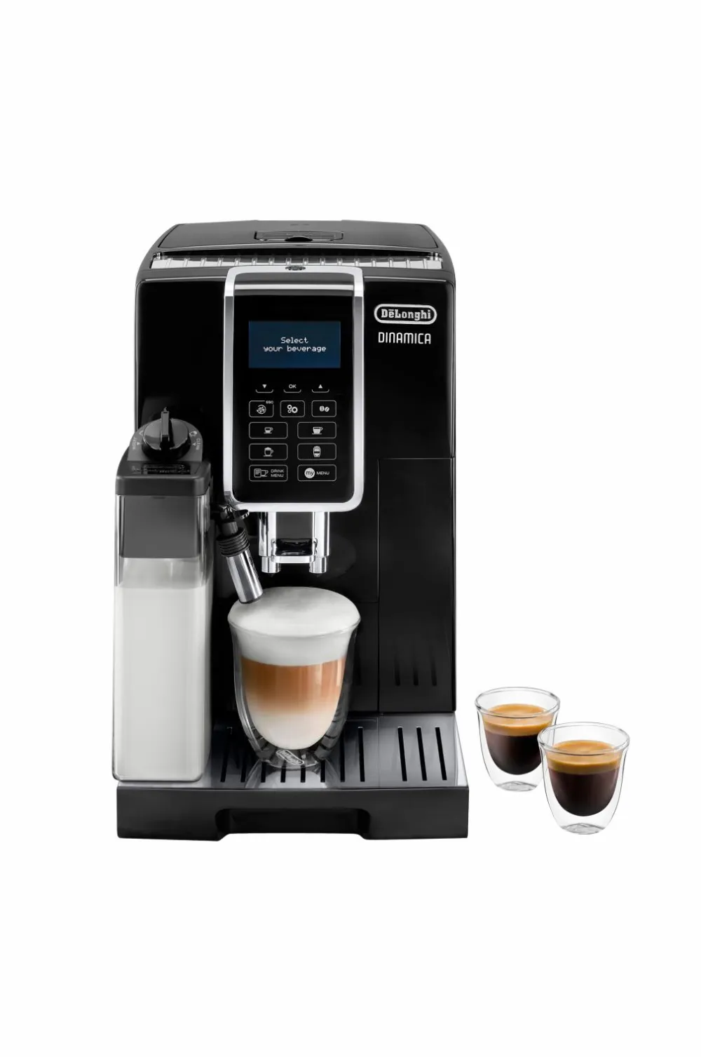 Delonghi Kaffe- & Espressomaskiner-Espressomaskine - fuldautomatisk ECAM350.55.B