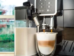 Delonghi Kaffe- & Espressomaskiner-Espressomaskine - fuldautomatisk ECAM350.55.B