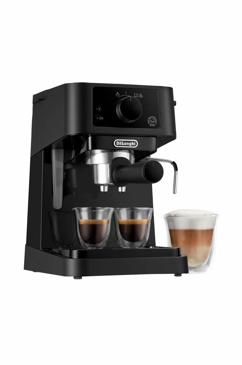 Delonghi Kaffe- & Espressomaskiner-Espressomaskine Manual Ec235.bk Stilosa