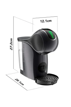 Delonghi Kaffe- & Espressomaskiner-Kapselkaffemaskine Edg426.gy Genio S Touch Automatic Anthracite