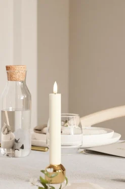 DeluxeHomeart Lys & Duft-LED Keglelys 2,2x15 cm 2 stk.