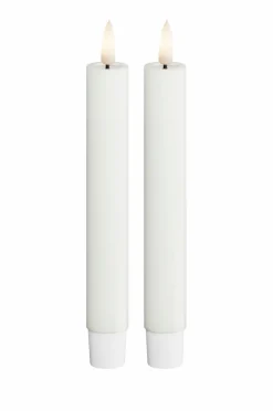 DeluxeHomeart Lys & Duft-LED Keglelys 2,2x15 cm 2 stk.