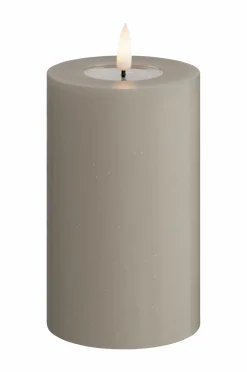 DeluxeHomeart Lys & Duft-LED-søjlelys 7,5x12,5 cm