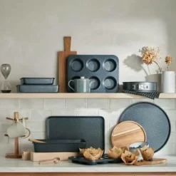 Denby Bagetilbehør & Bageredskaber-Bageplade Quantanium Finish lille