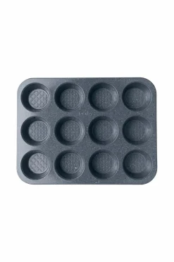 Denby Bagetilbehør & Bageredskaber-Cupcakeform Quantanium Finish 12 kop