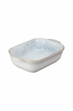 Denby Bagetilbehør & Bageredskaber-Ovnfad Kiln Blue lille rektangulær