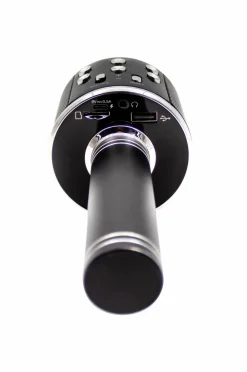 Denver Tv, Lyd & Det Smarte Hjem-Bluetooth-karaokemikrofon med indbygget højttaler, sort