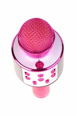 Denver Tv, Lyd & Det Smarte Hjem-Bluetooth-karaokemikrofon med indbygget højttaler Pink