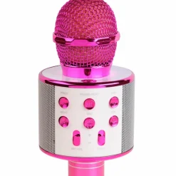 Denver Tv, Lyd & Det Smarte Hjem-Bluetooth-karaokemikrofon med indbygget højttaler Pink
