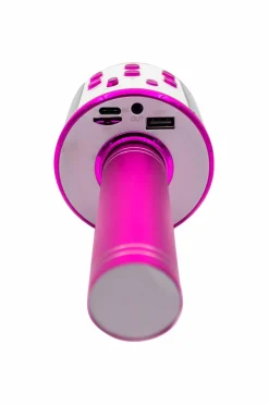 Denver Tv, Lyd & Det Smarte Hjem-Bluetooth-karaokemikrofon med indbygget højttaler Pink