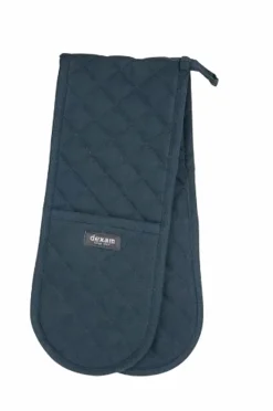 Dexam Køkkentekstiler-Dobbelt ovnhandske Love Colour - Blæk